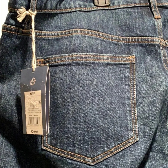 Universal Thread Mid-Rise Boyfriend Jeans Dark - Picture 12 of 13